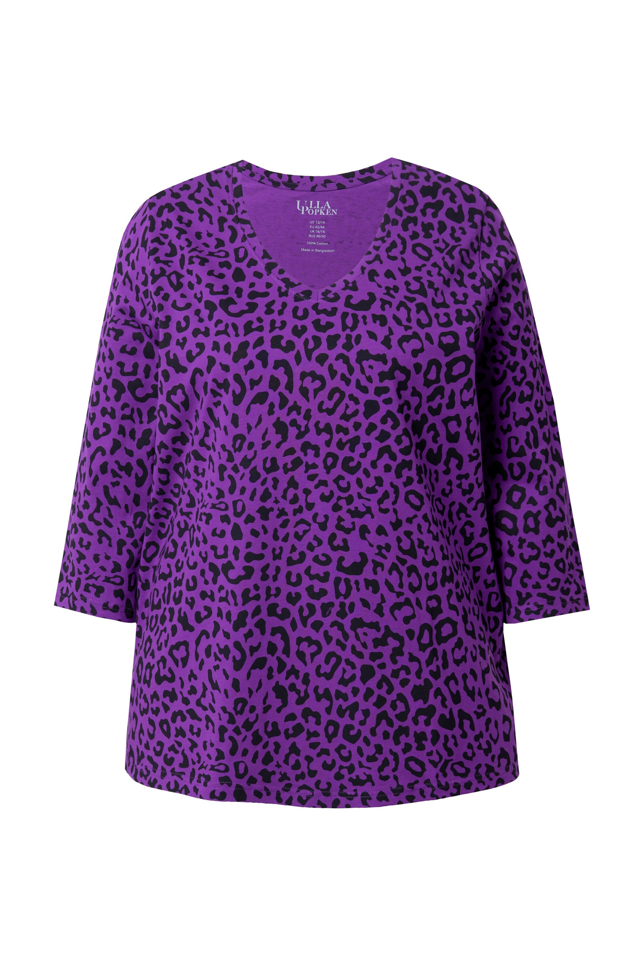 Ulla Popken Shirt in Purple: front