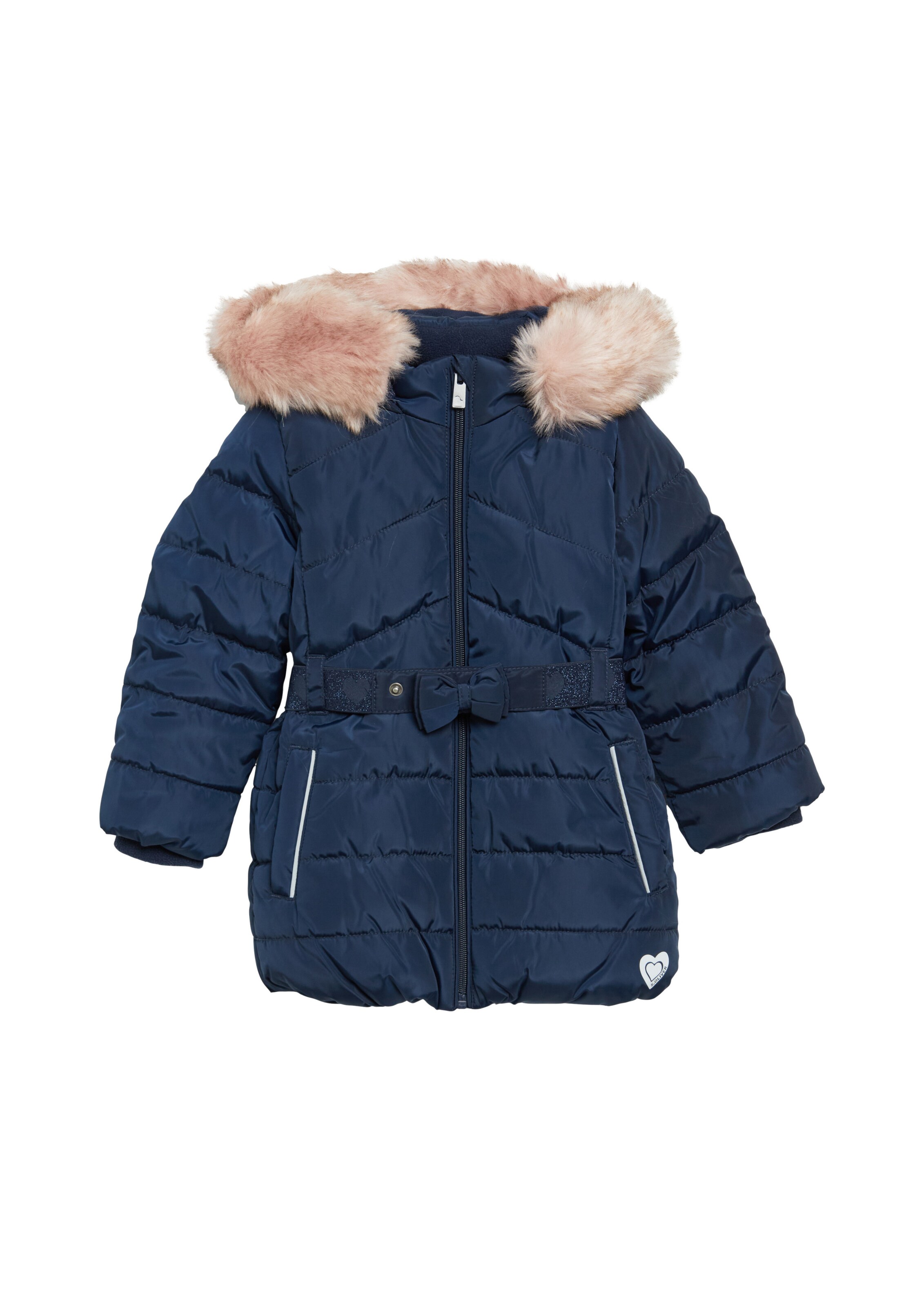 s.Oliver Functionele jas in Blauw: voorkant
