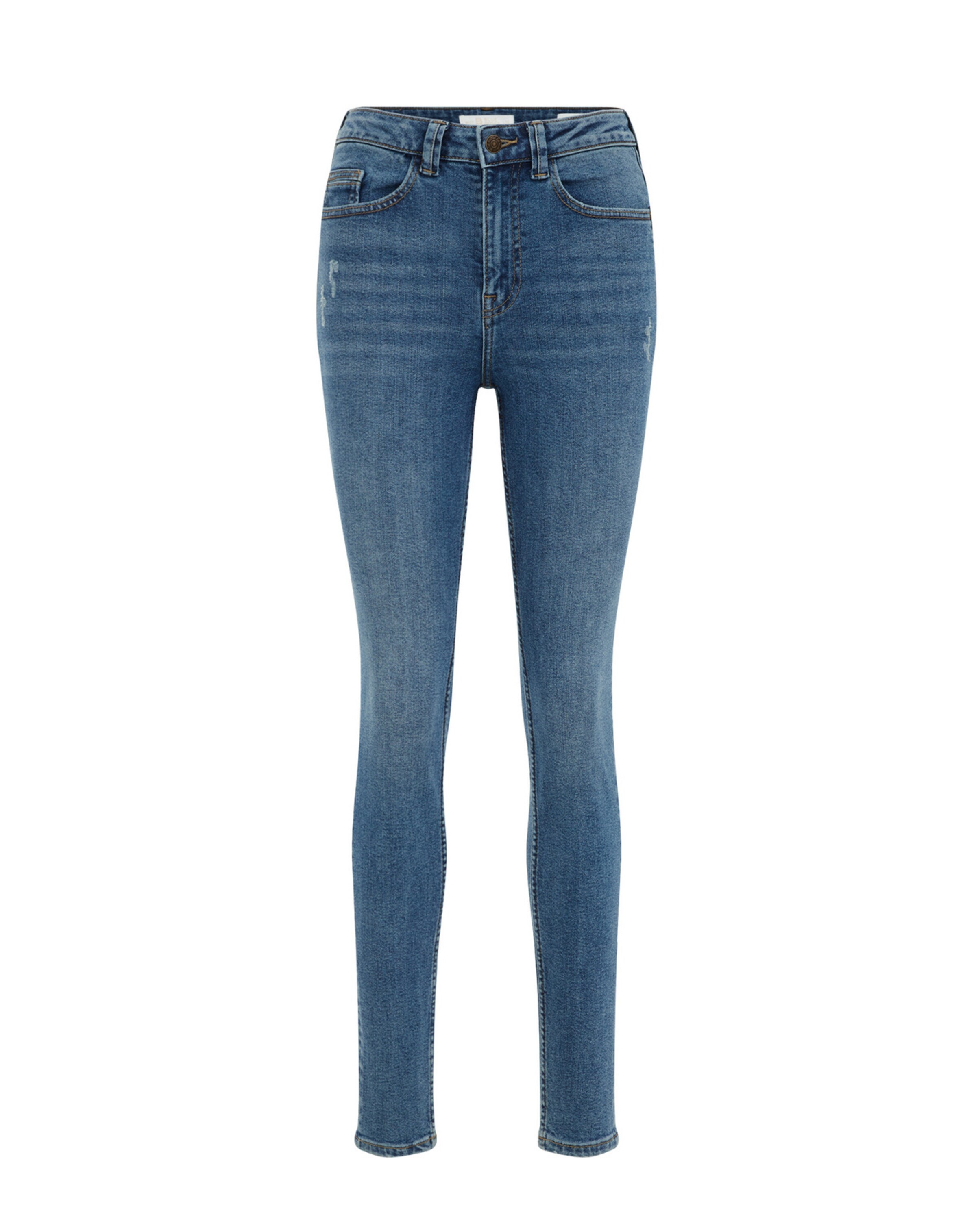 WE Fashion Skinny Jeansy w kolorze niebieski: przód