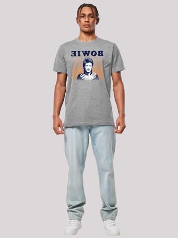 T-Shirt 'David Bowie' F4NT4STIC en gris