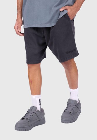 Dropsize - Loosefit Calças em preto