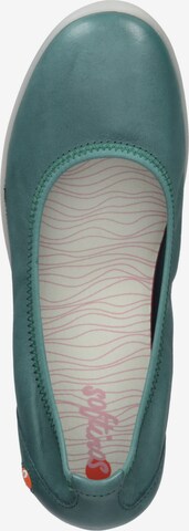 Softinos Ballet Flats in Green