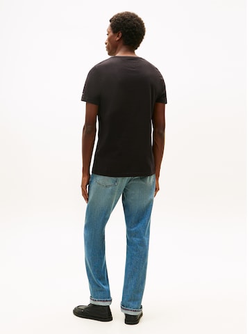 TOMMY HILFIGER Regular fit Póló - fekete