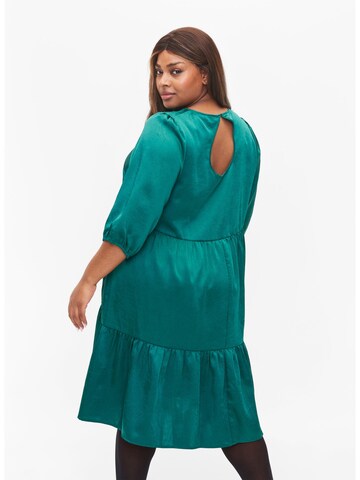 Zizzi Dress 'Stine' in Green