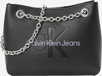 Calvin Klein Jeans Skulderveske i svart