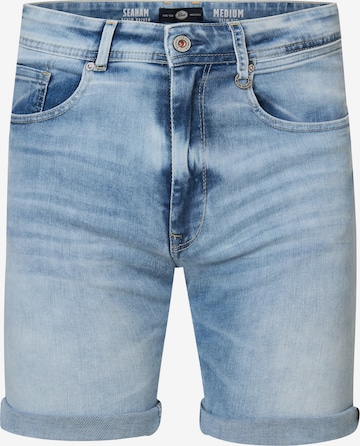 Petrol Industries Slimfit Shorts in Blau: predná strana