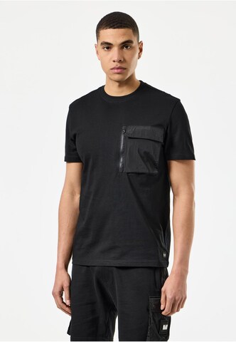 Weekend Offender T-Shirt 'Takaji' in Schwarz: Vorderseite