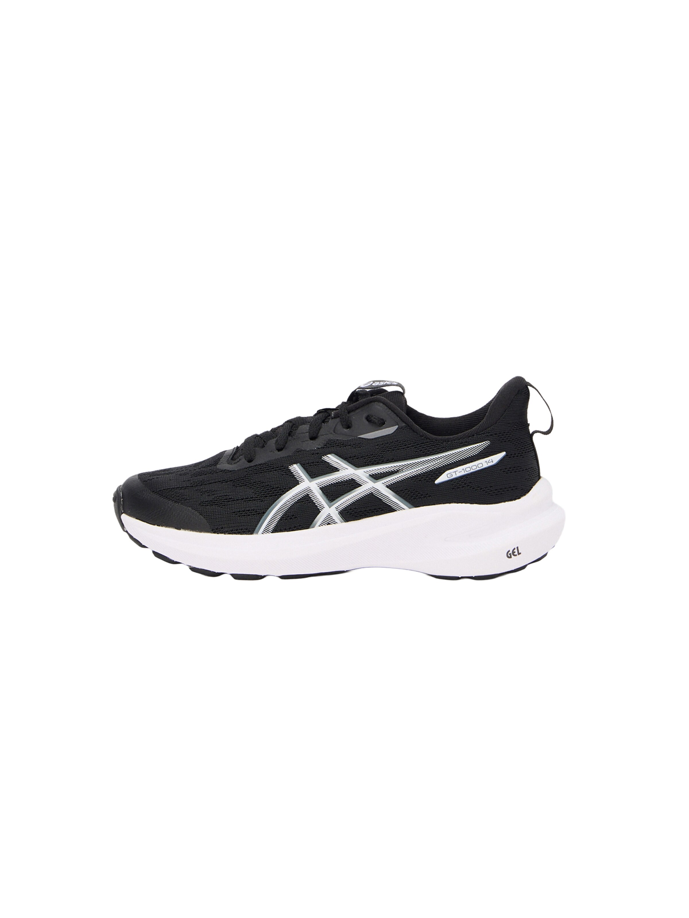 ASICS Sports shoe 'GT-1000 14 GS' in Black: front