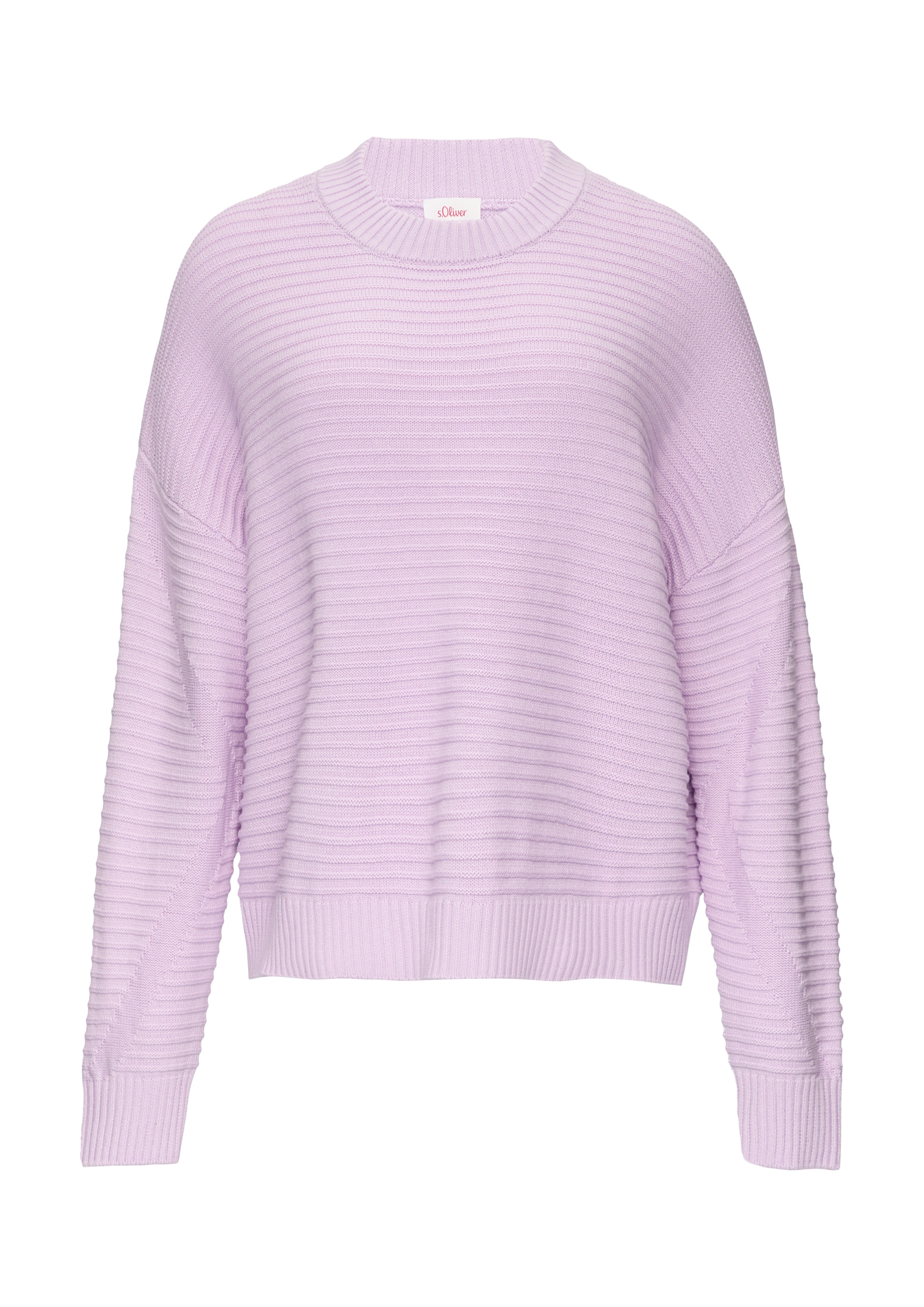 s.Oliver Pullover in Lila: Vorderseite