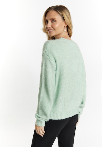 Usha Sweater 'Lurea' in Green