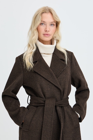 b.young Between-seasons coat 'ABONNET' in Brown