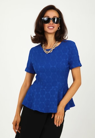 Camicia da donna di Awesome Apparel in blu: frontale