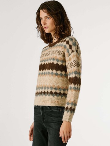 Pull-over 'Celestine' Pepe Jeans en marron