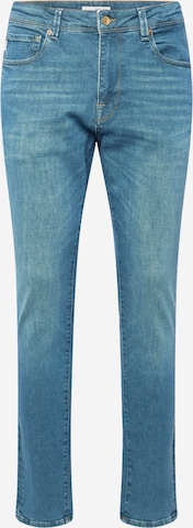 SELECTED HOMME Slimfit Jeans 'LEON' in Blauw: voorkant