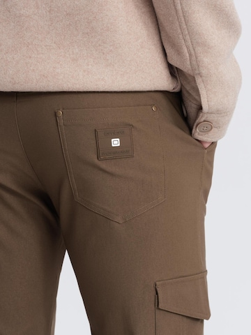 Ombre Regular Trousers in Brown