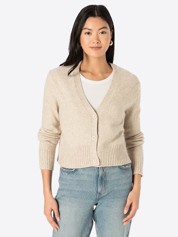 ONLY Knit Cardigan 'Macadamia' in Beige: front