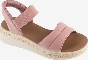 Sandales 'Skechers Slip-Ins: BOBS Sun Ray' SKECHERS en rose : devant