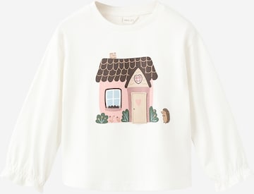 MANGO KIDS Paita 'House' värissä valkoinen: etupuoli