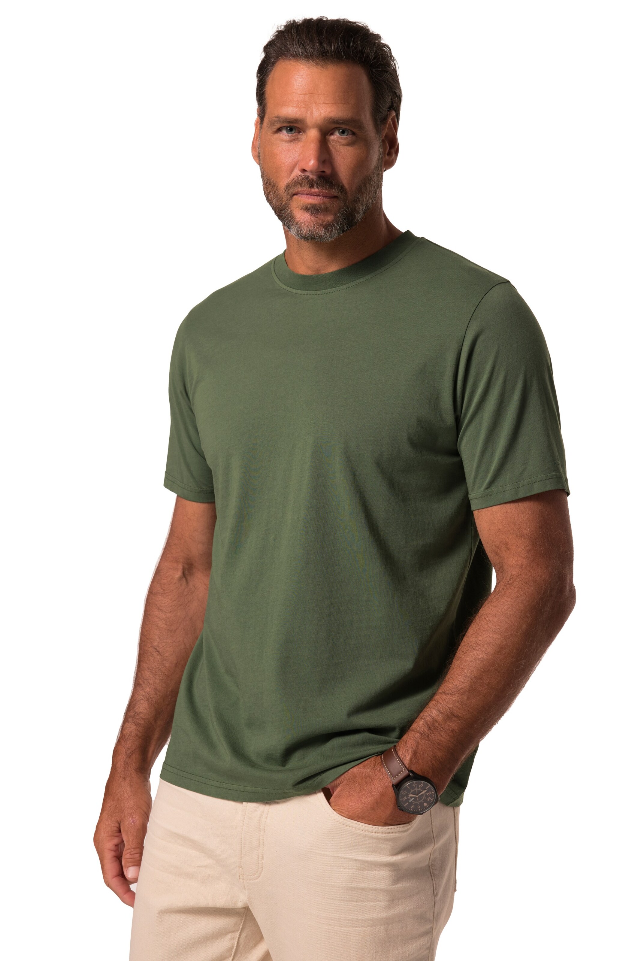 JP1880 Shirt in Green: front