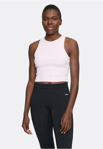 Pegador Top in Pink: front