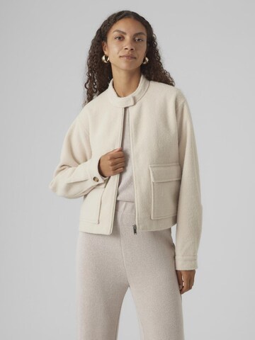 Veste mi-saison 'STACEY' VERO MODA en beige : devant