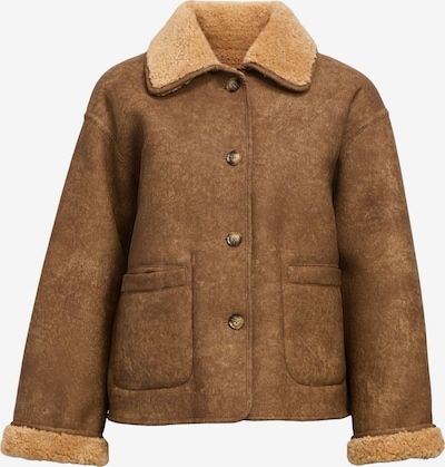 OBJECT Winterjacke in karamell / cappuccino, Produktansicht