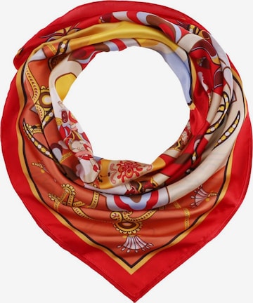 Foulard 'Carré de Soie RAINBOW' di 19V69 ITALIA in rosso: frontale