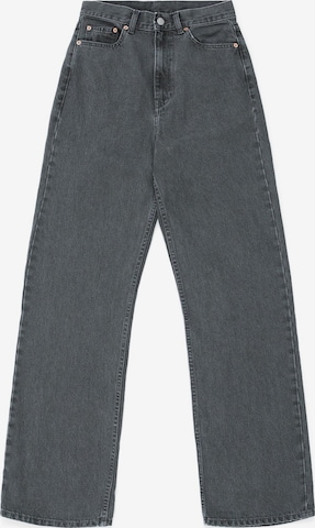 Dr. Denim Jeans 'Echo High Straight - Jeans' in Grijs: voorkant