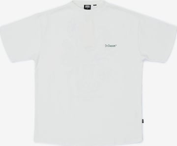 Dr. Denim Shirt 'Trooper' in White: front