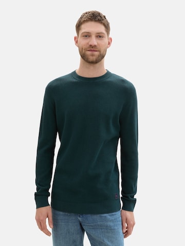 TOM TAILOR Pullover in Grün: Vorderseite