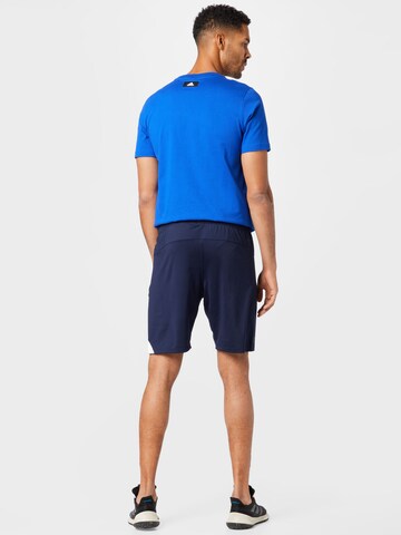 ADIDAS PERFORMANCE Normální Sportovní kalhoty – modrá