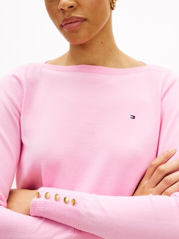 Pulover de la TOMMY HILFIGER pe roz