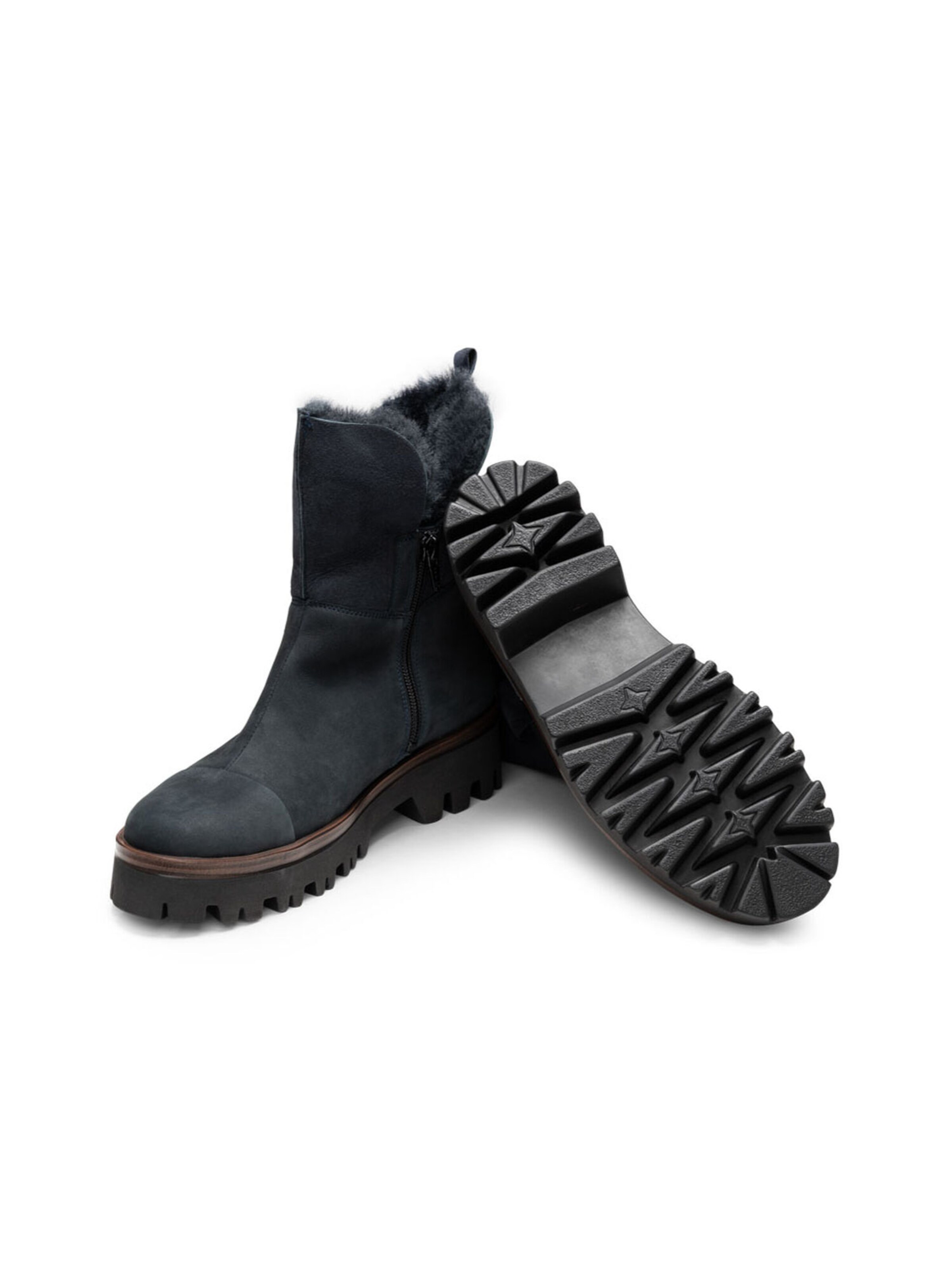 VITAFORM Enkellaarsjes in Blauw