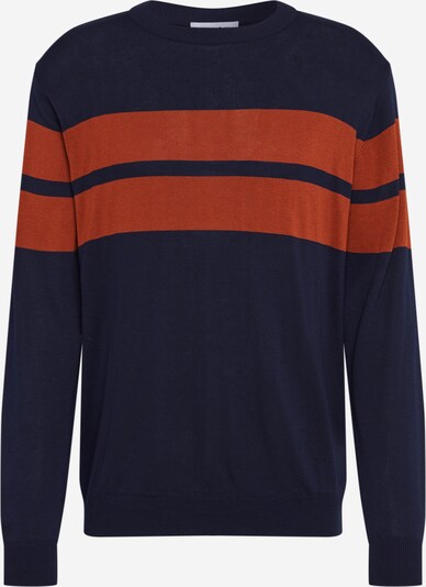 NU-IN Pullover in blau / orange, Produktansicht
