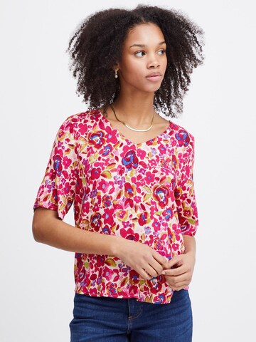 ICHI - Blusa 'Marrakech' em mistura de cores: frente