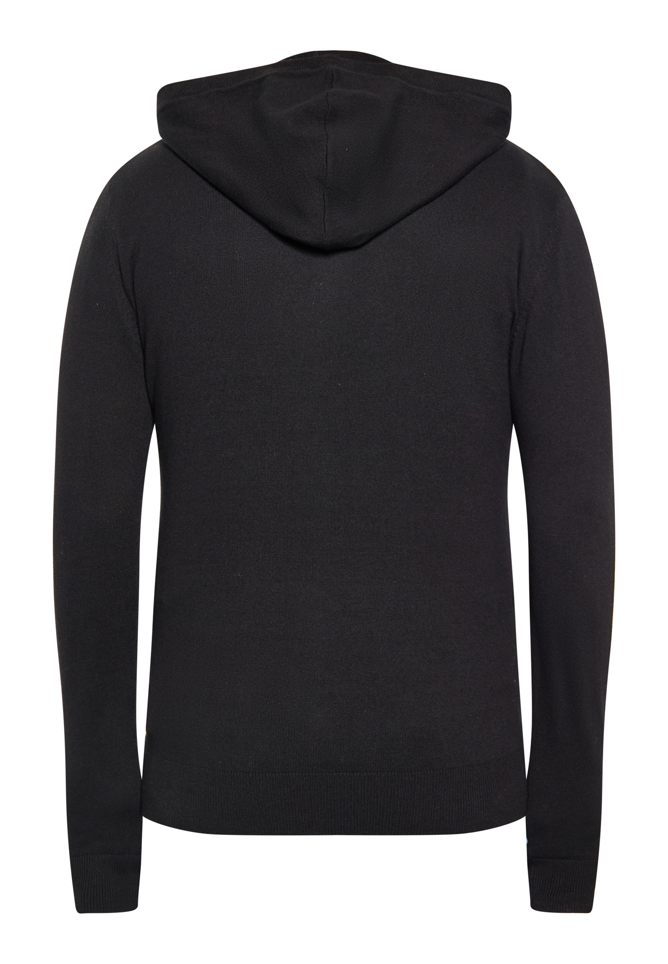 MO Вязаная кофта в Черный