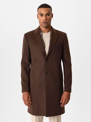 Antioch Between-seasons coat 'Loris' in Brown: front