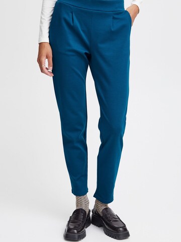 b.young Slimfit Chino 'Rizetta' in Blauw: voorkant