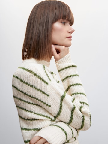 MANGO Sweater 'Josep' in Green