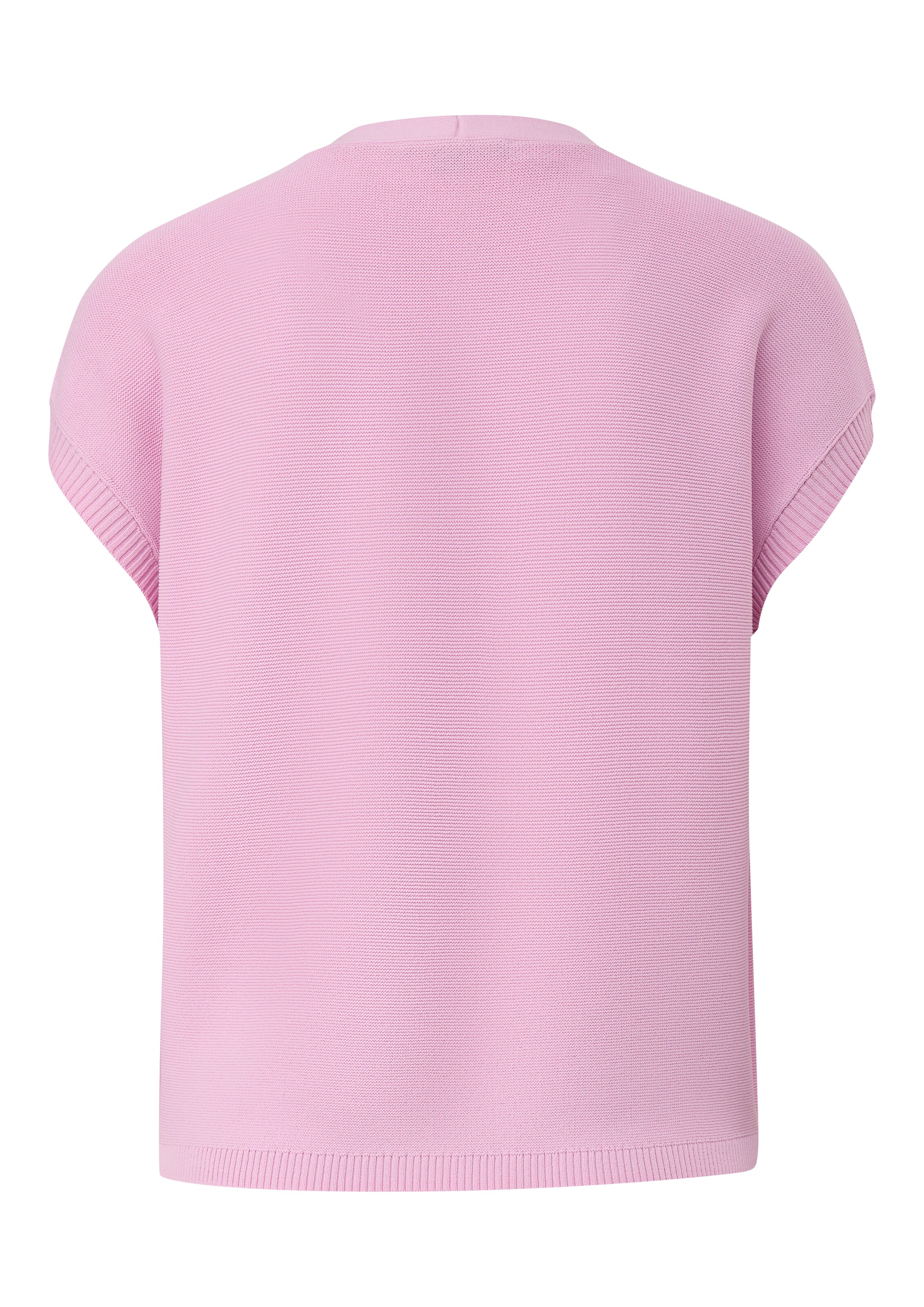 COMMA Strickjacke in Pink: Rückseite