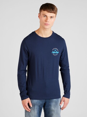 JACK & JONES Shirt 'MIKK' in Blau: Vorderseite