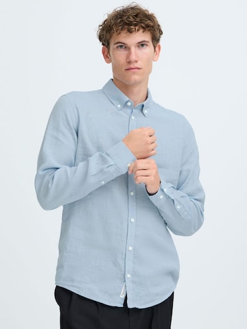 Casual Friday Regular fit Button Up Shirt 'Anton' in Blue: front