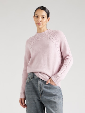 Pull-over UNITED COLORS OF BENETTON en rose : devant