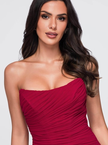 Ombre Abendkleid‌‌‌‌‌‌‌‌‌‌ in Rot