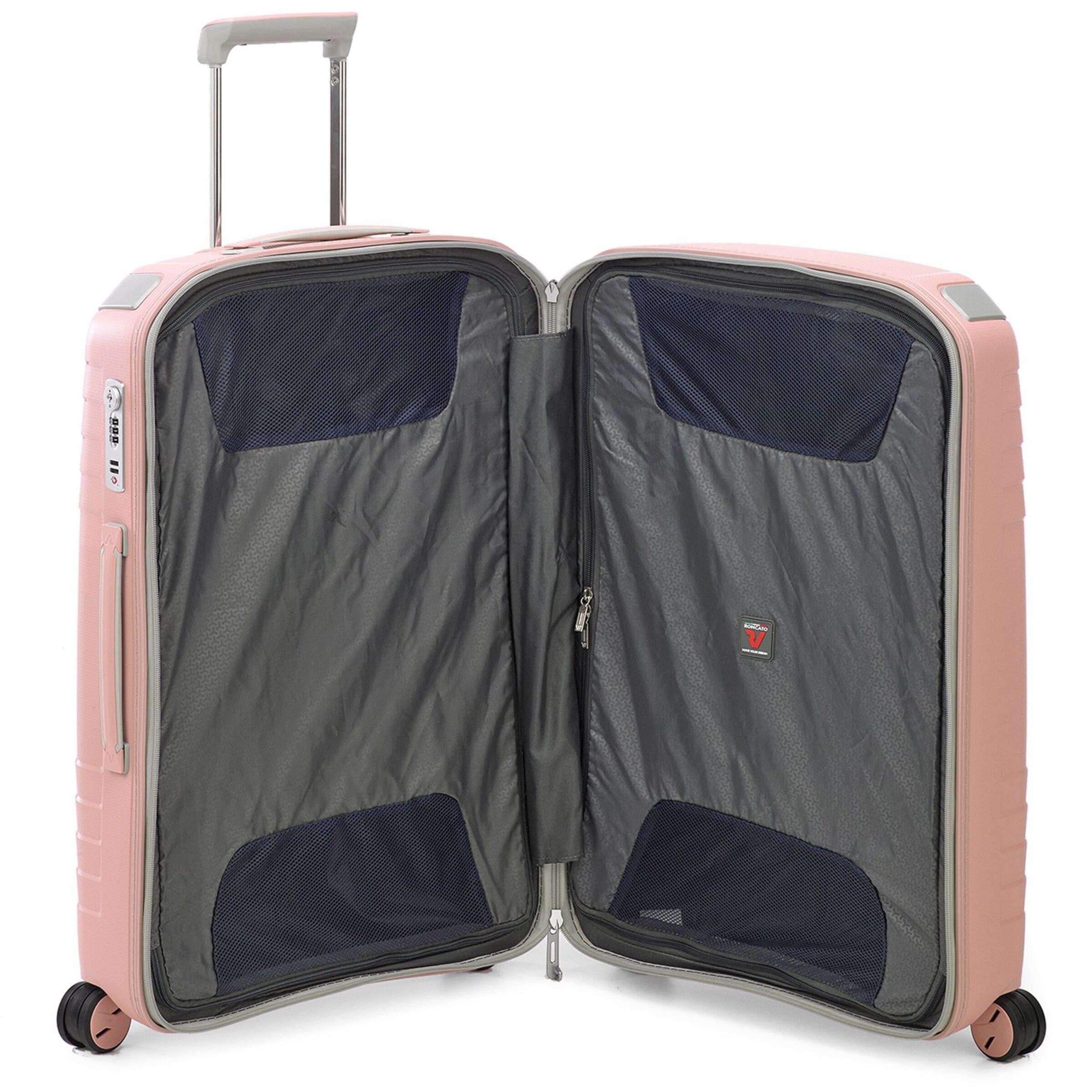 Roncato Trolley 'Yysilon Eco 2.0' in Pink