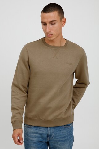 BLEND - Sweatshirt 'Downton' em cinzento: frente