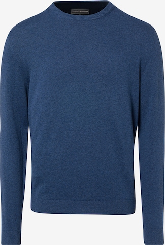 Finshley & Harding Pullover in Blau: Vorderseite