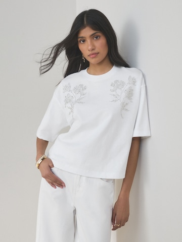 Next Shirts i hvid: forside
