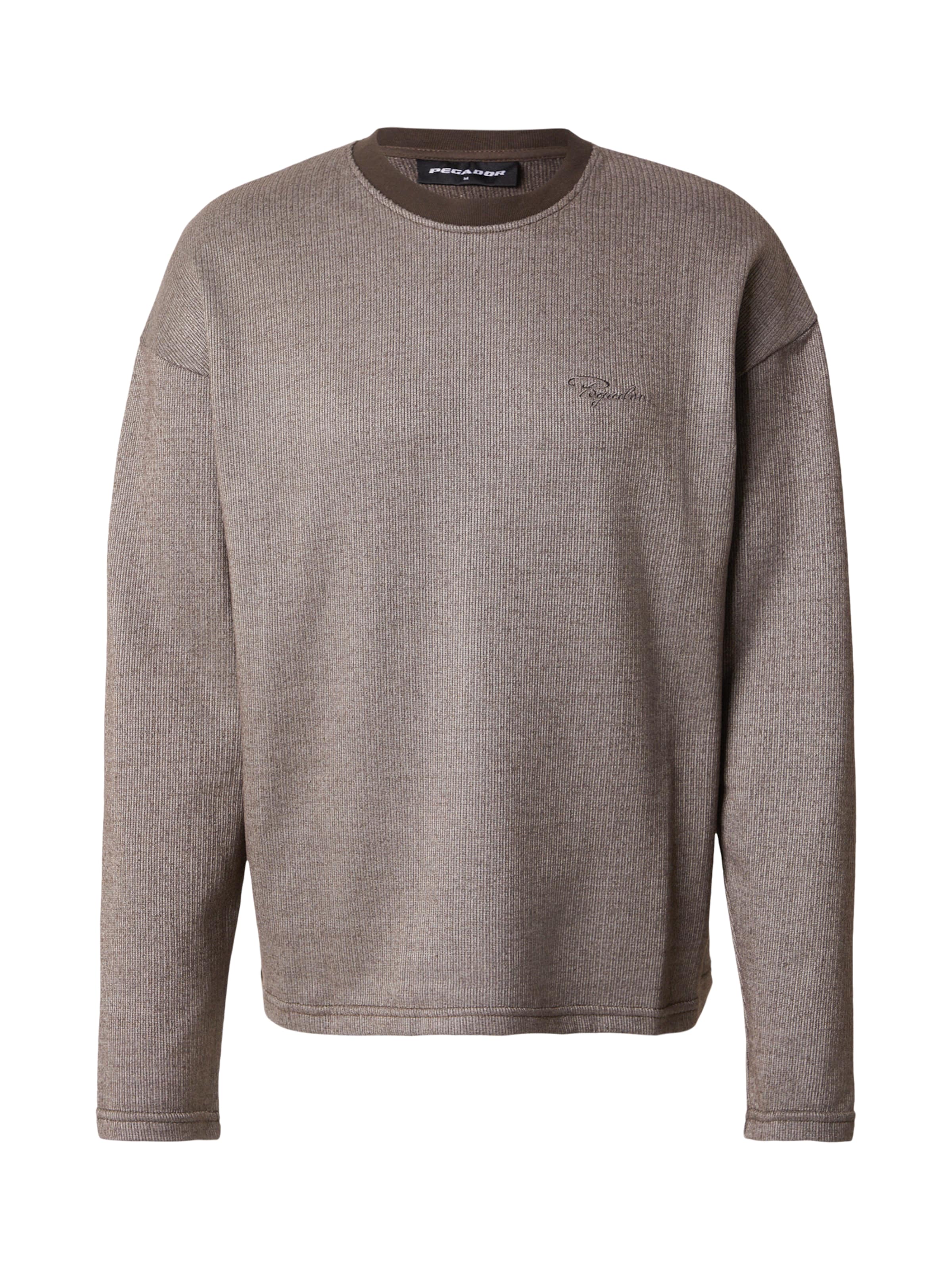 Pegador Πουλόβερ 'Stams' σε καφέ: μπροστά