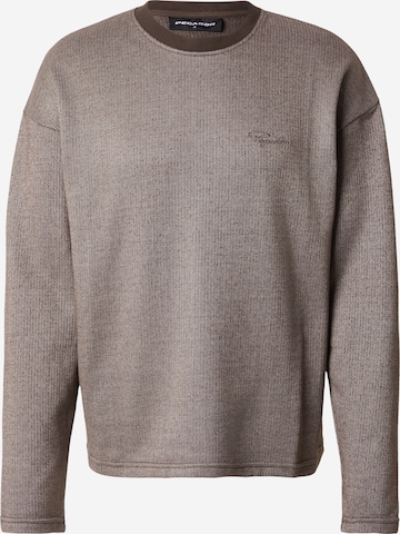 PegadorPulover 'Stams' - smeđa boja: prednji dio